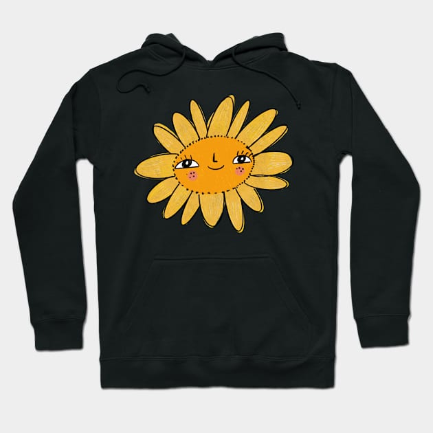 Sunflower Hoodie by Mary Mastren